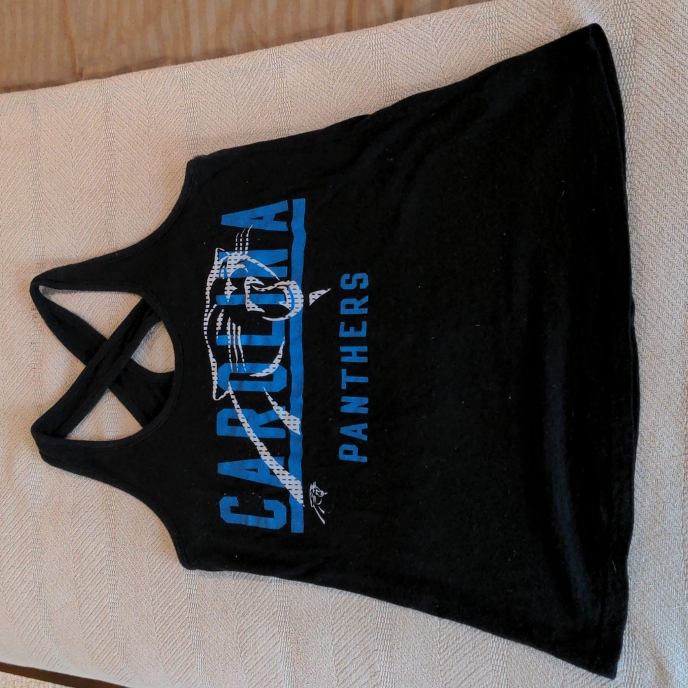 Carolina Panthers tank top size small